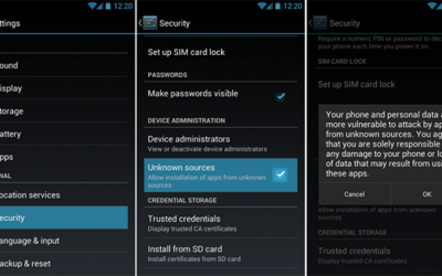 Install Android Apps from Unknown Sources